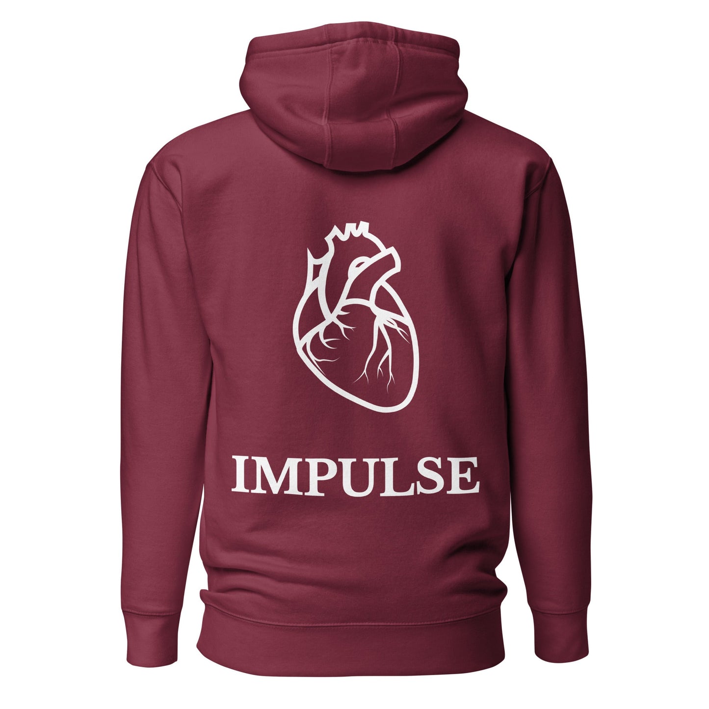 Heart Rules Our Impulse Hoodie - Impulse Apparel